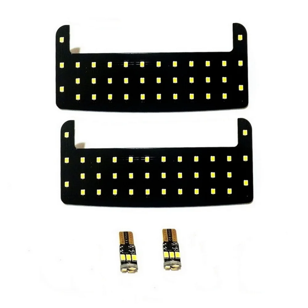 

July King Car LED Reading Lights for Toyota Highlander 2012 2013 2014, 4 pcs / set, 6000K LED Indoor Dome Map Light