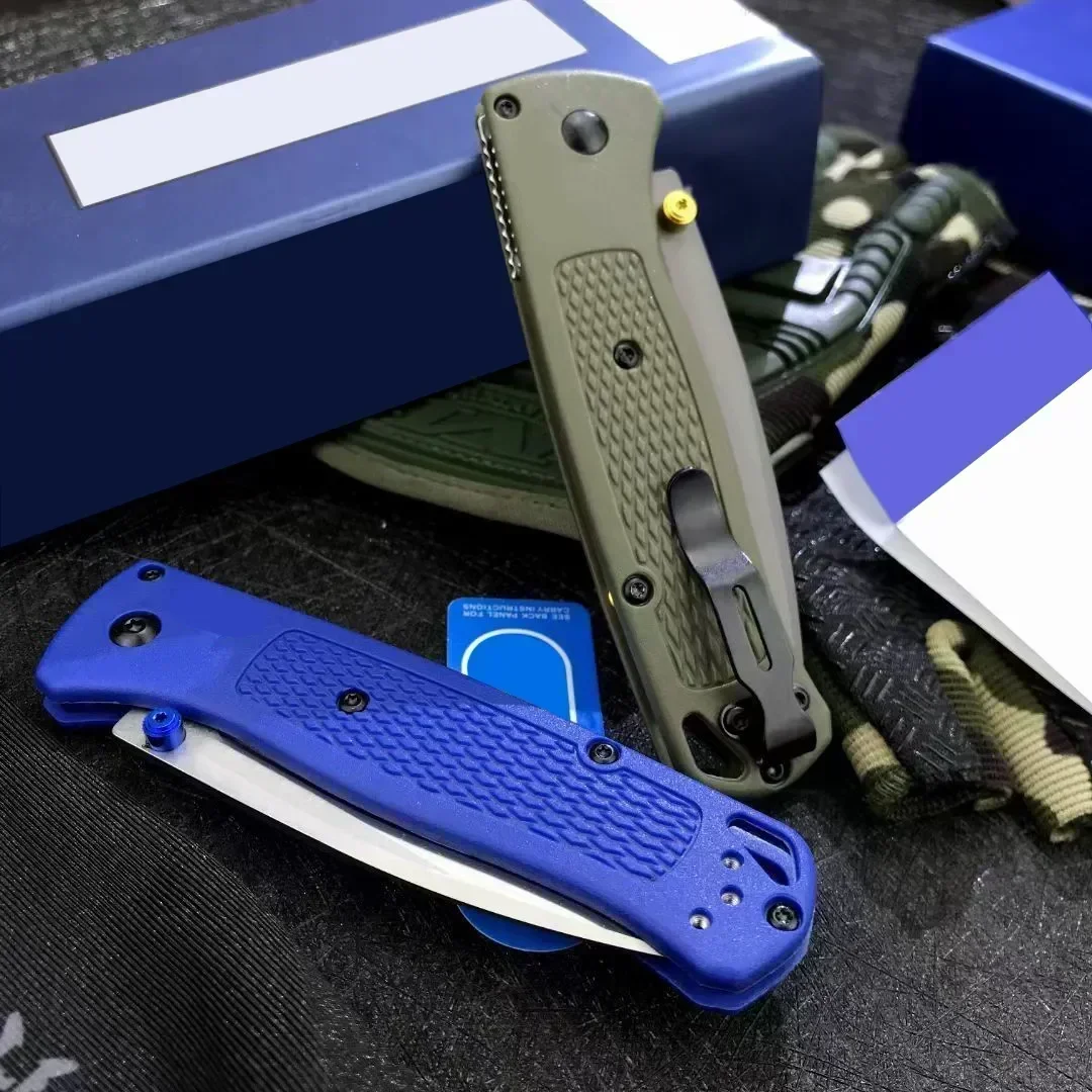 BM 535 Mini Bugout EDC Munual Folding Pocket Knife Survival Tactical Knife for Men Outdoor Hunting Hand EDC Knives Utility Tools