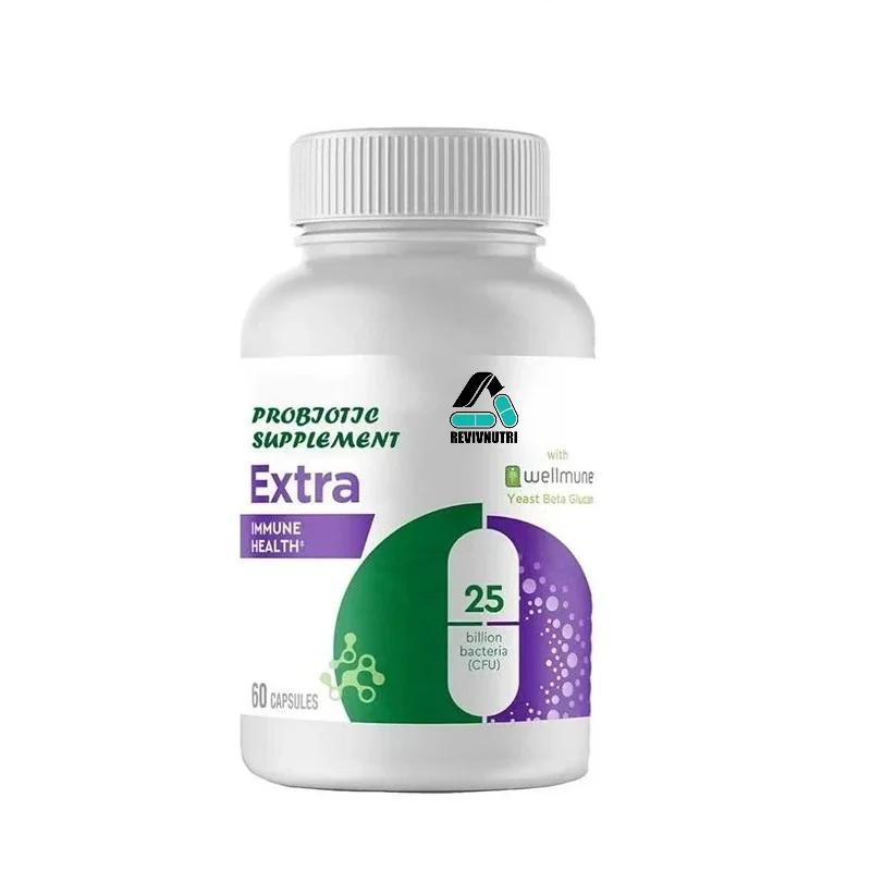 Delayed Release Probiotic Supplement, Immune and Digestive System, 25 Billion CFU, Vegan, Stored At Room Temperature,60 Capsules