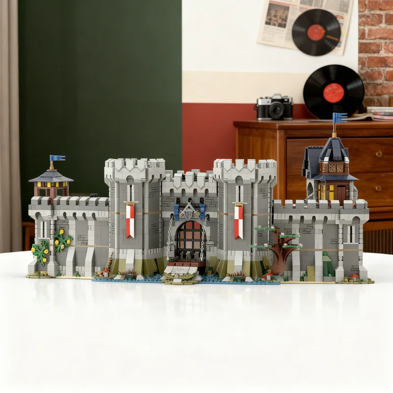 

3892 детали MOC: Модель Замка Стражей, Конструктор, Рождественский Подарок, Игрушка, Креативная Идея для Сборки, Игрушки DIY