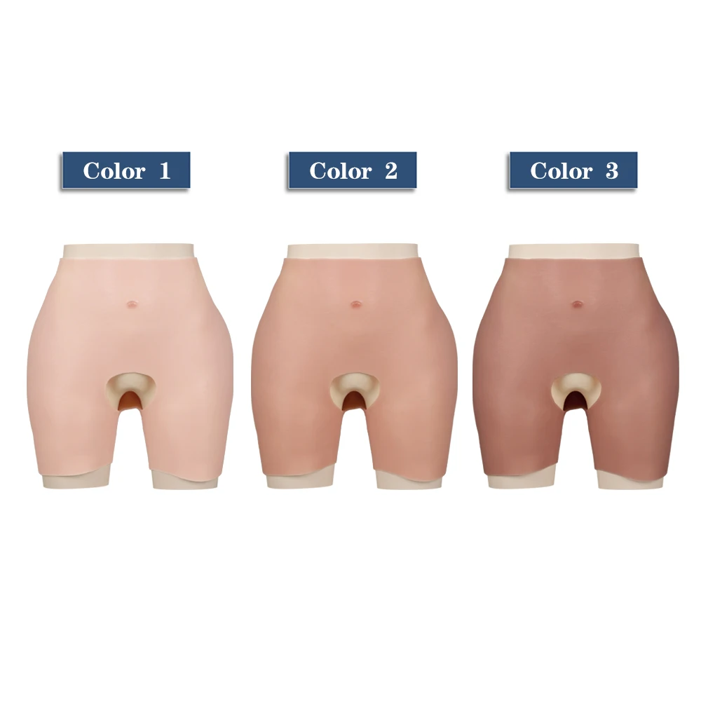 EYUNG Silicone Pants Sexy Butt Shemale Cosplay Crossdresser Drag Queen Hip Enhancer Pants Cosplay Daily Open crotch