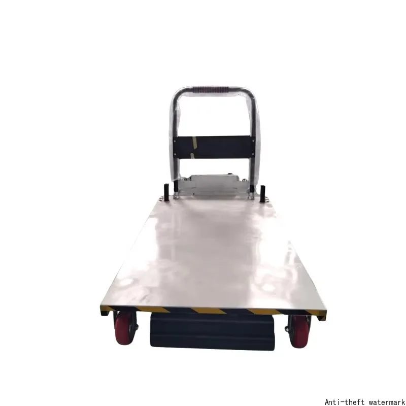 2025 Electric Push-Type Platform Truck for Heavy-Duty Automatic Loading and Unloading, Scissor Lift Platform, Horizontal Lift