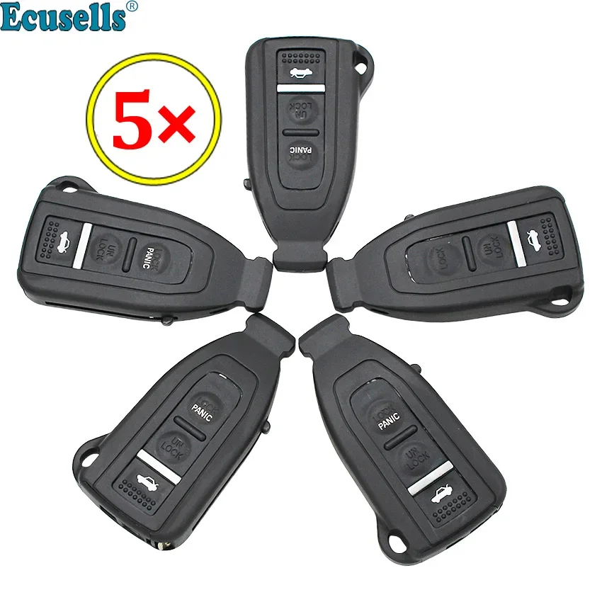 

5pcs/lot 3 Buttons Smart Prox Remote Key Shell for Lexus LS430 2002 2003 2004 2005 2006 with Uncut Blade