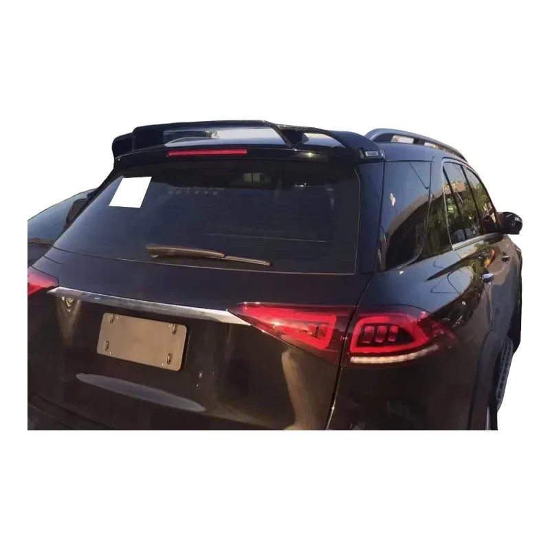 B نمط ألياف الكربون بوديكيت الجبهة شفة ممتصة للصدمات الخلفية الجانب التنانير الجناح غطاء مرآة مصبغة لمرسيدس W167 GLE 350/450/580/53/63s