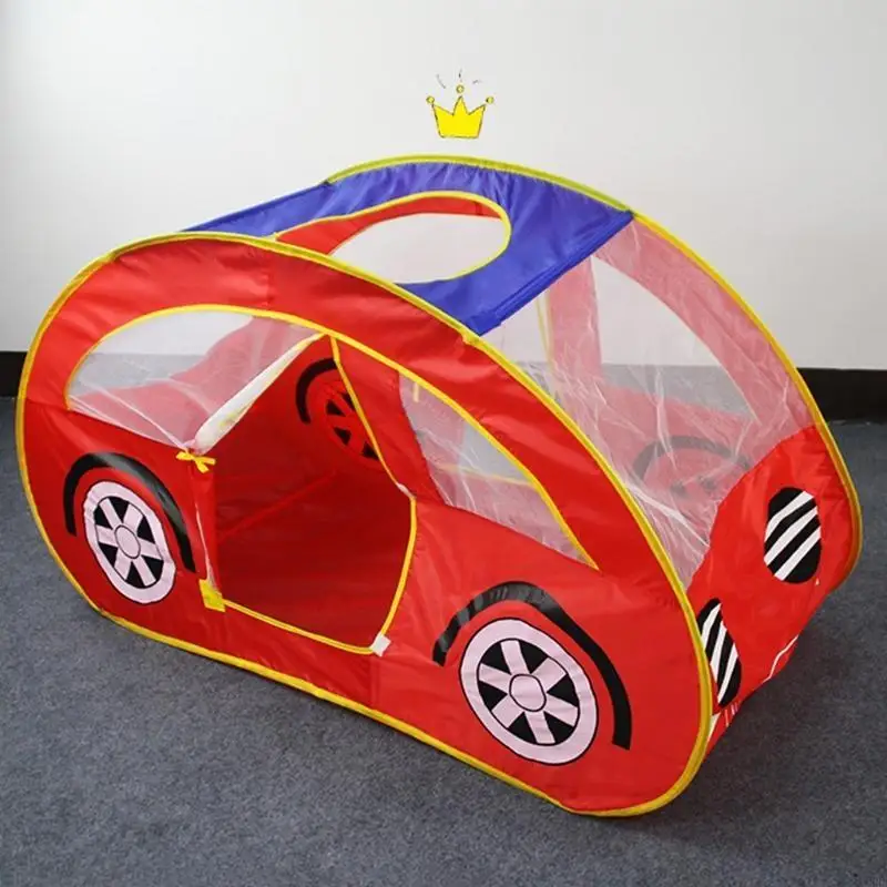 Y88d pour house intérieure tente dessin animé tente voiture interactive tente pop-up pour garçons jardin jardin