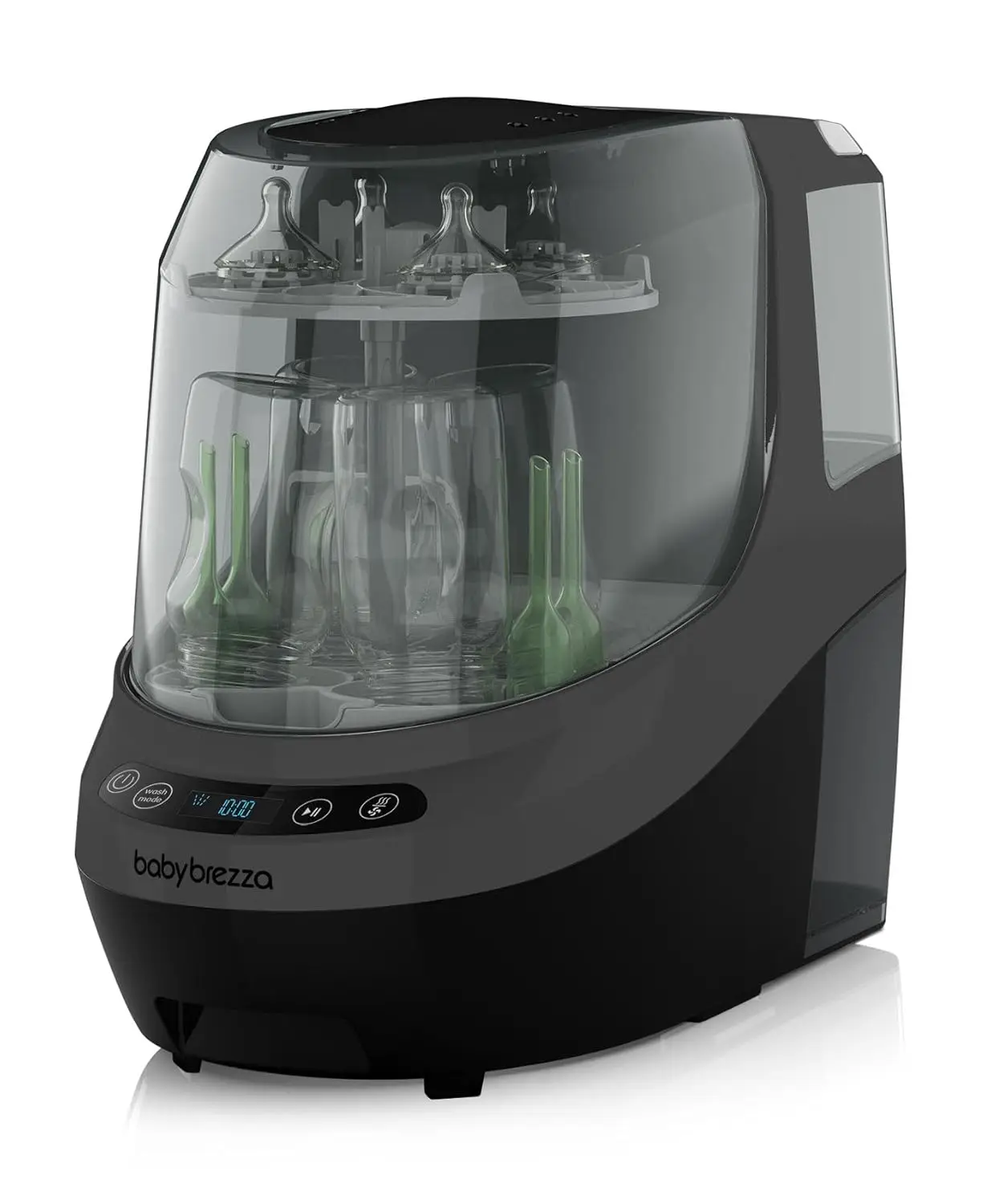 

Bottle Washer Pro, Automatic Breast Pump Cleaner and Baby Bottle Cleaner, Machine Washer, Sterilizer and Dryer In One, Kills