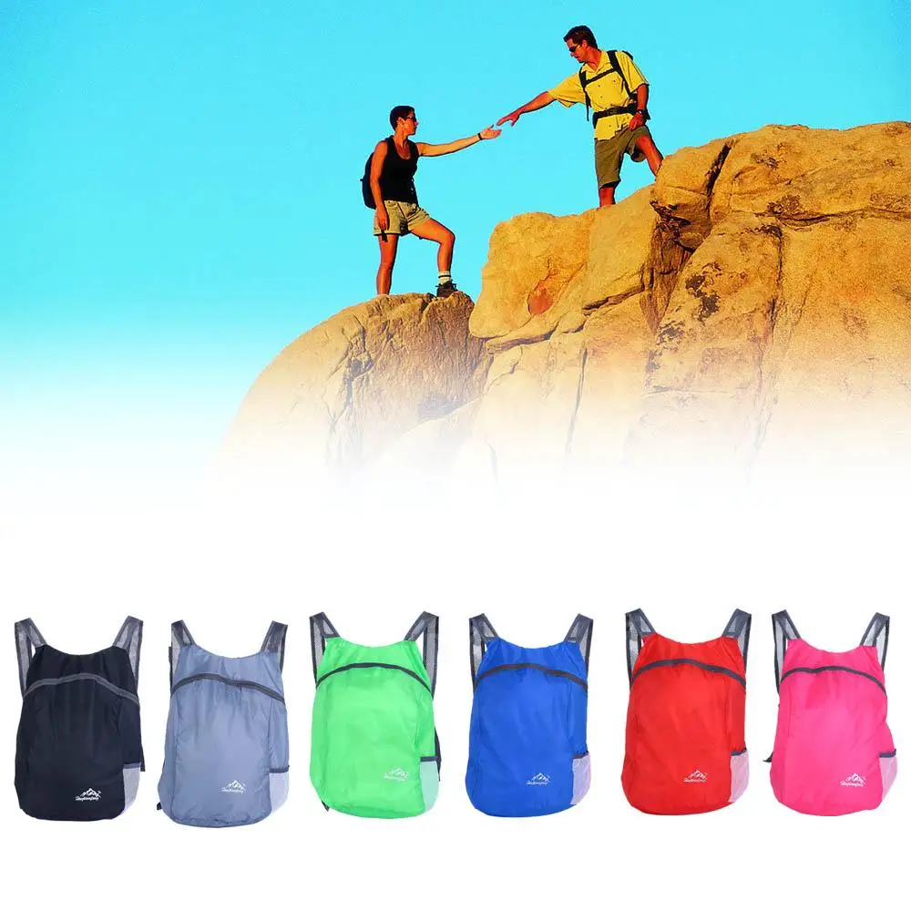 Camping Leisure Sport Bags Hiking Waterproof Outdoor Backpack Lightweight Outdoor Backpack Travel Daypack Foldable Backpack