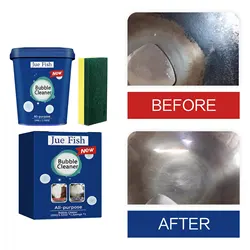 Cookware Cleaning Cream Pot Black Scale Cleaner Cookware Rust Remove Cleaning Pan Bottom Polishing Stainless Steel Cleaner Cream