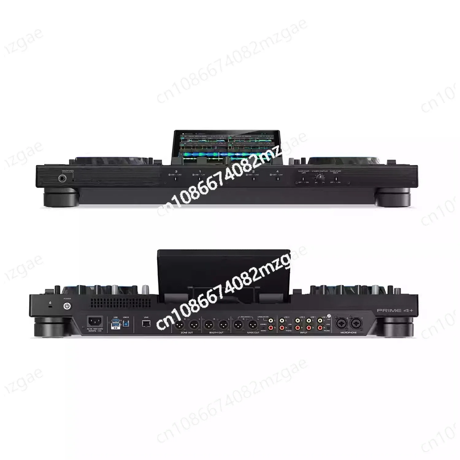 Standalone DJ Controller Mixer 4 Decks Performance Sampler FX Touchscreen Beatport Link Streaming