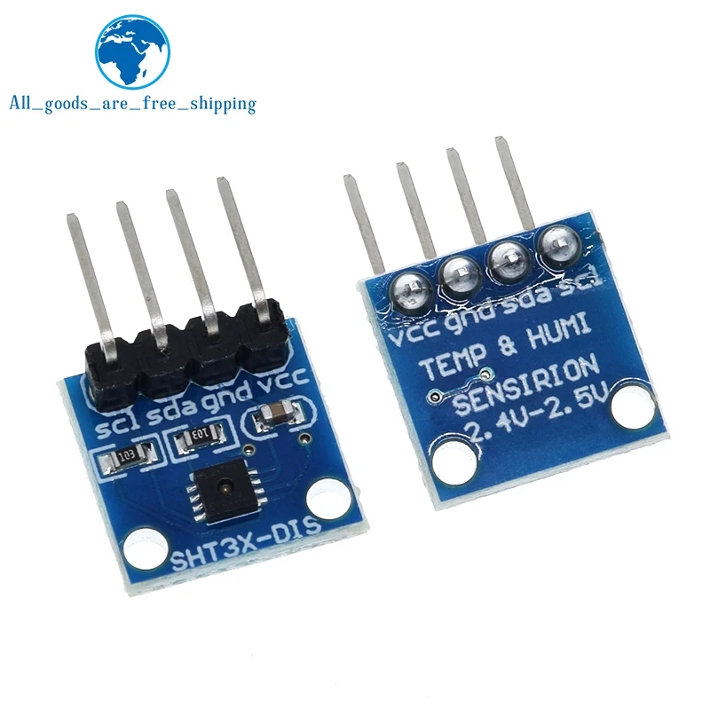 I2C interface SHT30 SHT30-D Digital Output Temperature Humidity Detector Module Accuracy Breakout Weather SHT30-DIS For Arduino