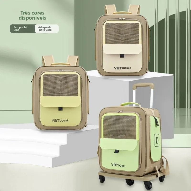 multi-functional-pet-bag-carrier-outdoor-four-seasons-double-shoulder-foldable-lightweight-backpack-for-cats-and-dogs