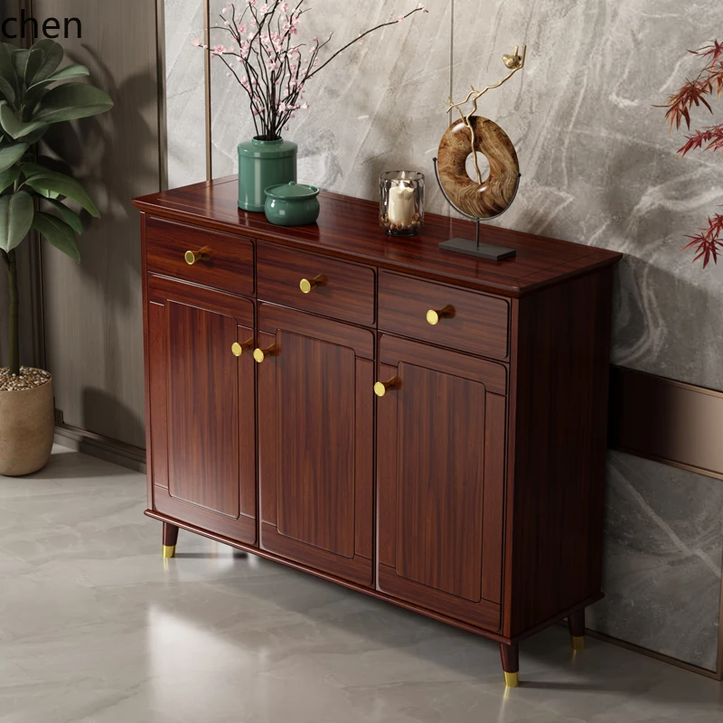 HT new Chinese shoe cabinet household door explosion porch large-capacity locker