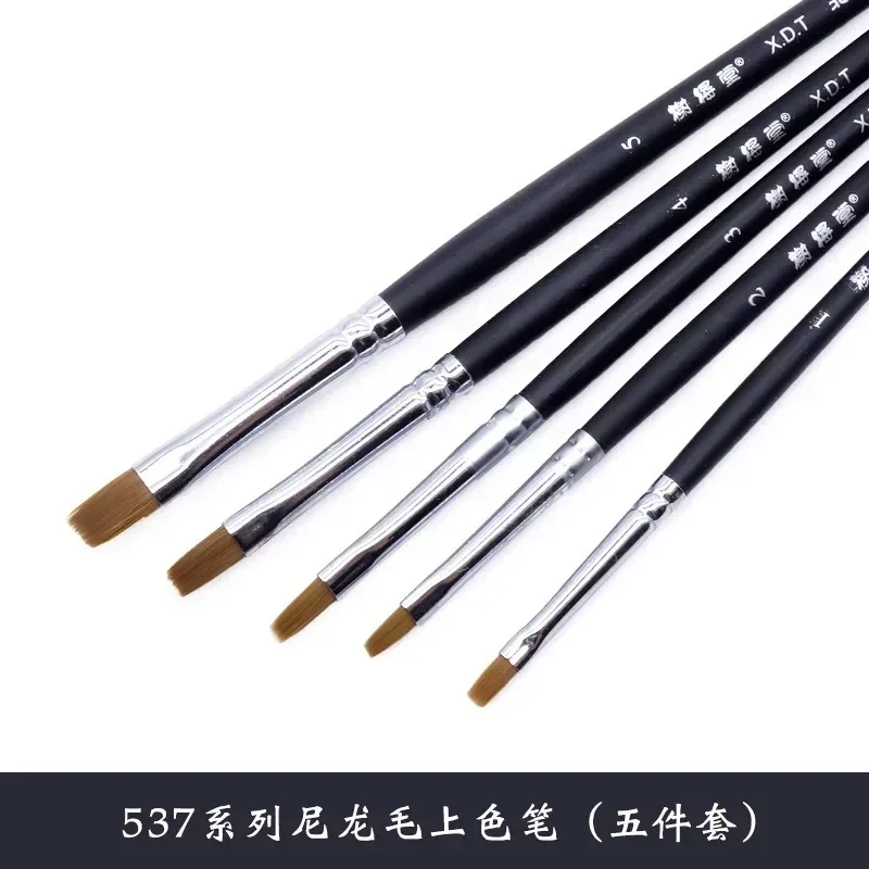 Watercolor Face Nail Art Pen for Gundam Military Model Painting Coloring Acrylic Painting Brushes DIY Painting Tools Nylon Head