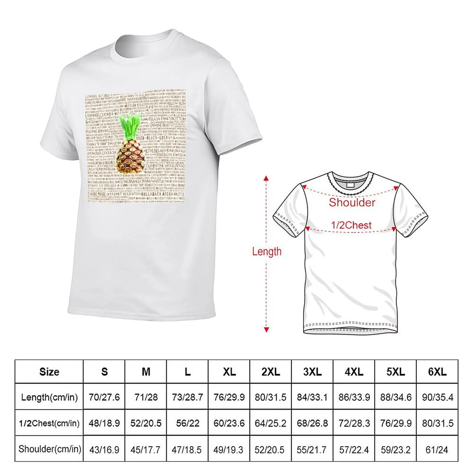 Psych Burton Guster Nicknames - Television Show Pineapple Room Decorative TV Pop Culture Humor Lime Neon Brown T-Shirt