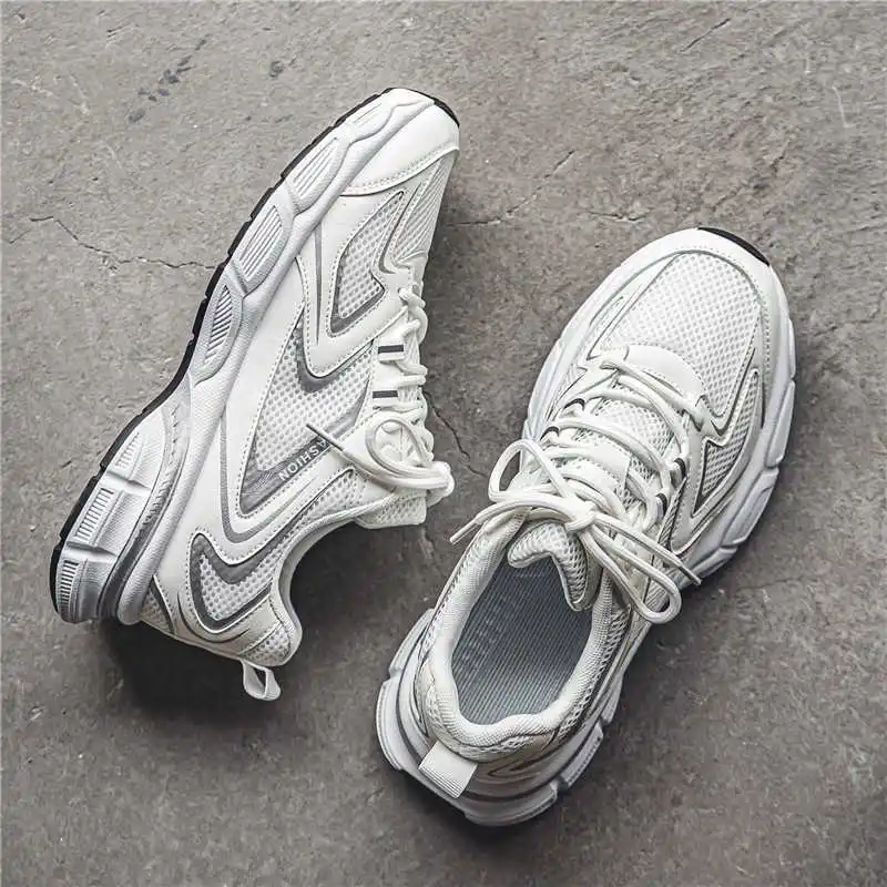 Thick Heel Round Toe Trekking Men's Shoes Men's Summer Hiking Shoes Men's Sports Shoes 48 Sneakers Luxary 2025elegant