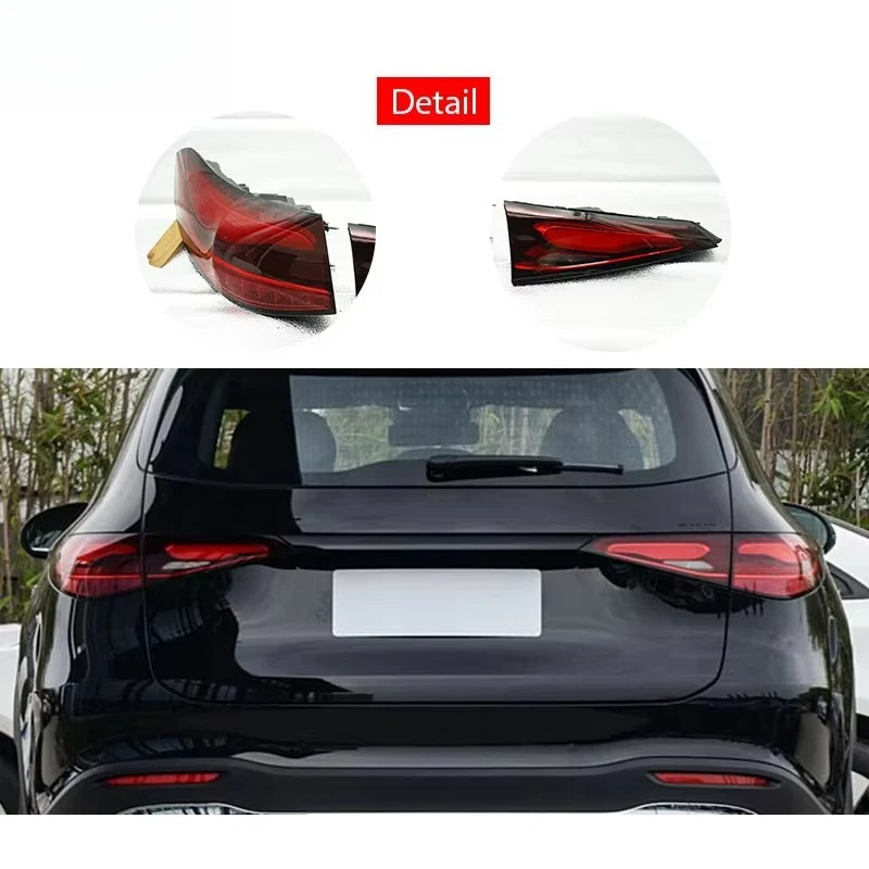 2023MercedesBenz GLC-Class X254 LED Tail Lights New Condition Red Lens Rear Lamp for 12V Voltage