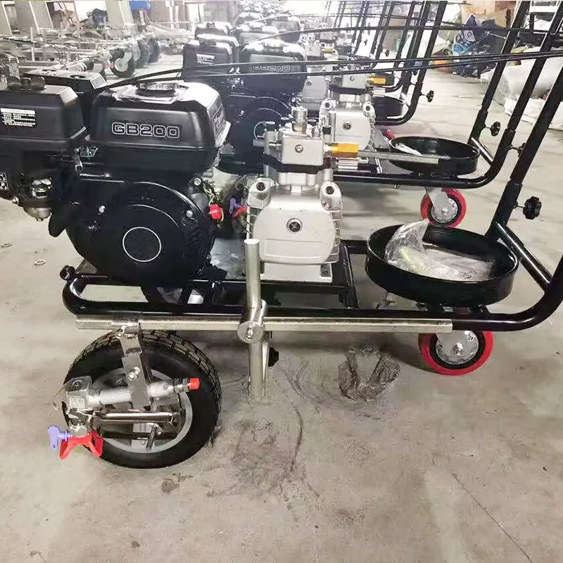 Hand Push Airless Spraying Automatic Road Marking Machine