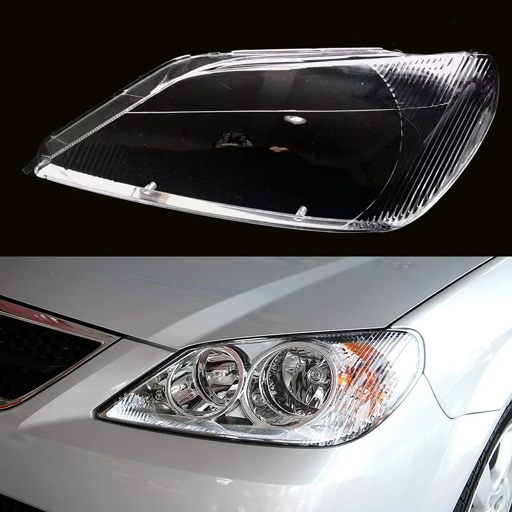 

For Haima Family Car Front Headlight Glass Mask Headlamp Transparent Lampshade Lampcover Lamp Shell Auto Lens Cover 2006 2007