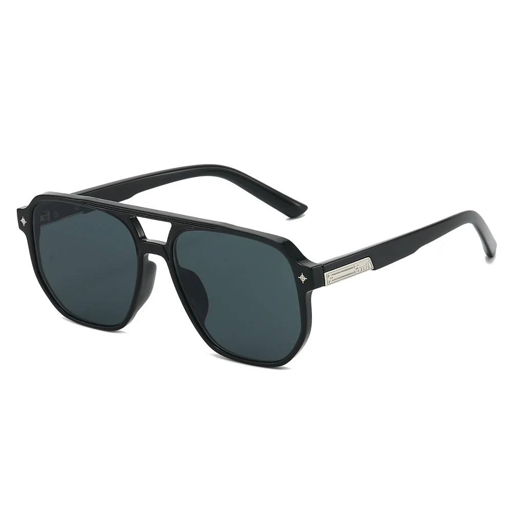 2026 Pilot Sunglasses Men Women Unisex Tint Lens Double Beam Ins Fashion Sun Glasses With Metal Parts Decoration Y2K Shades