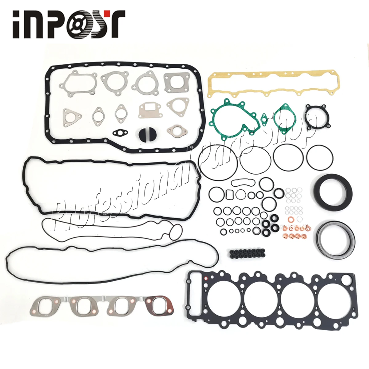 

New 4HK1 Full Gasket Kit 4HK1-O For Isuzu NPR NPR-HD NQR 5.2L Engine (Truck)