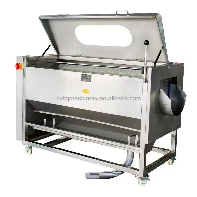 Brush Roller Radish Potato Peeling Machine Washing Potato Peeler Machine Electric Ginger Potato Washer and Peeler Machine
