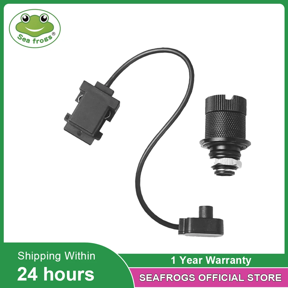 Seafrogs Spare Sync Port Bulkhead Compatible With All Seafrogs Camera Housings For Sony Nikon Olympus Fuji Canon