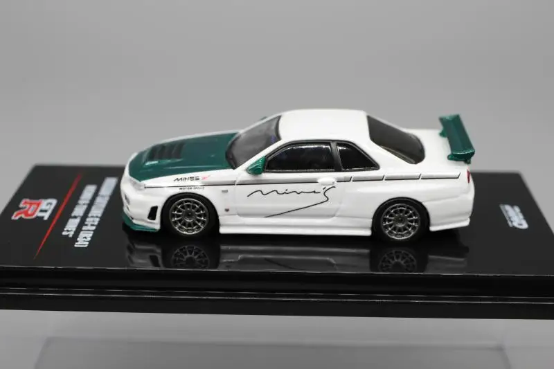 INNO 1:64 Skyline R34 Nismo GT-R Diecast Model Car Kids Toys Gift