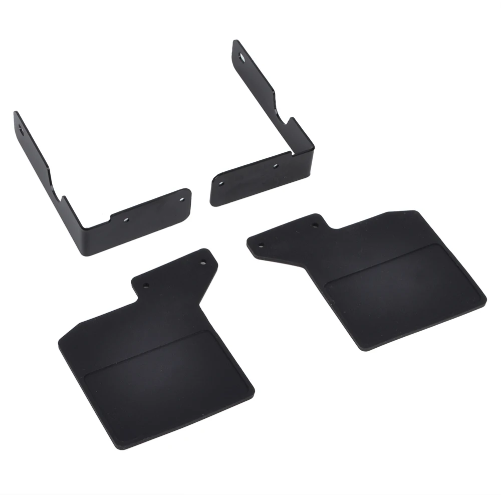 Metal Rubber Mud Guard Mudguard Fender for 1/10 RC Crawler Car Traxxas TRX-4 Defender TRX4 Bronco Accessories