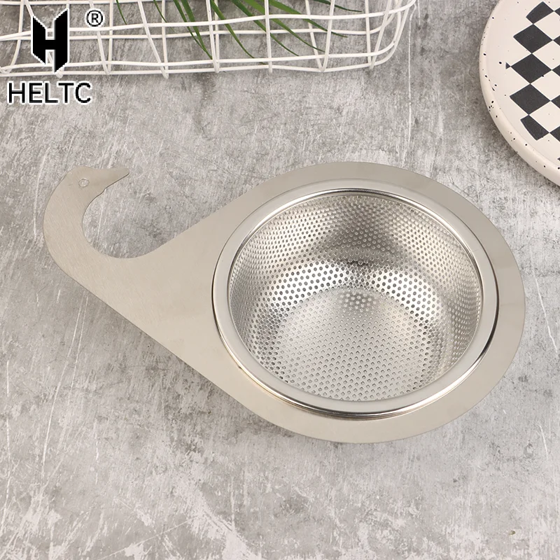 

1 шт., сливная корзина «Лебедь» из нержавеющей стали, сито для кухонной раковины, сливной фильтр для раковины, подвесная корзина с фильтром для раковины, кухонные принадлежности