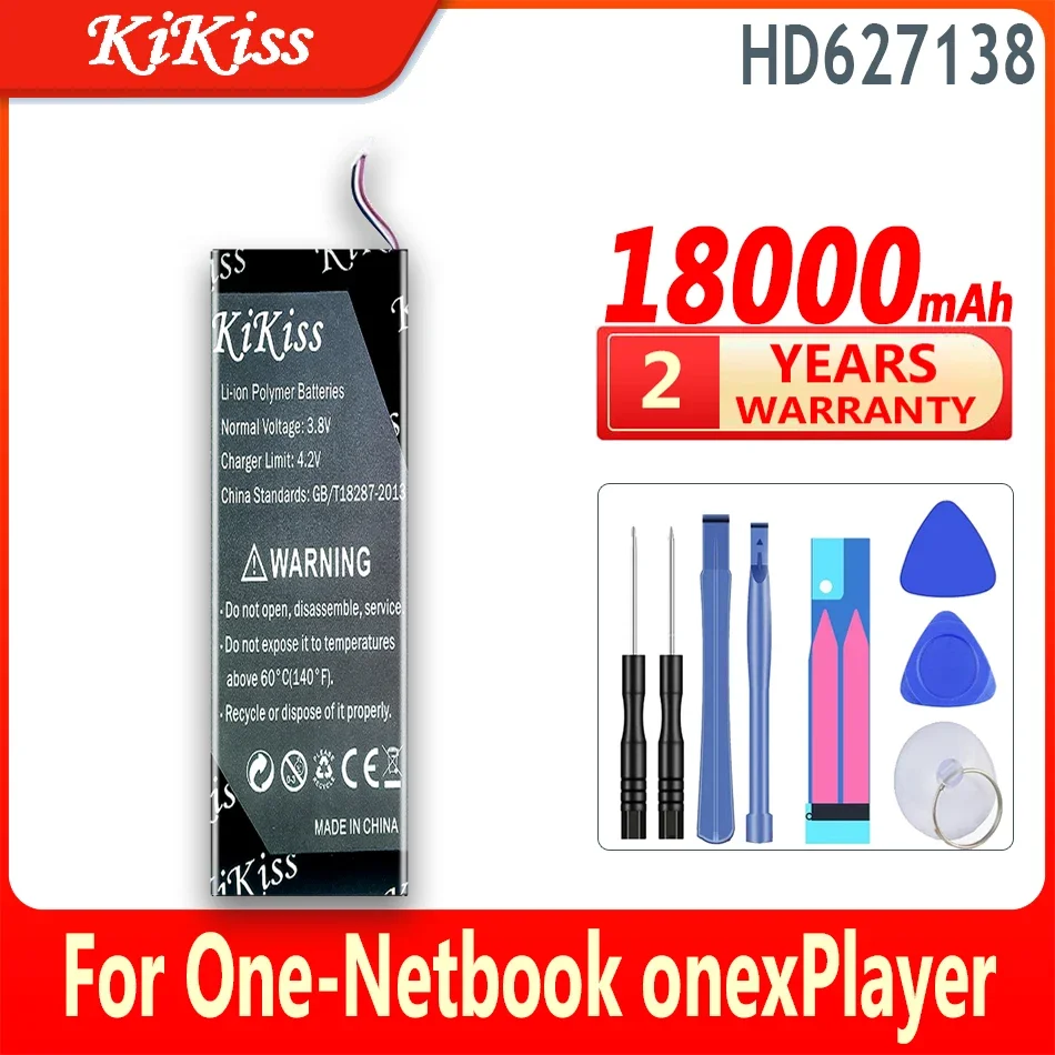 

Аккумулятор KiKiss HD627138 LR386387-3S 13500 мАч/18000 мАч для одного нетбука onexPlayer Onex Player mini OnexPlayer аккумулятор