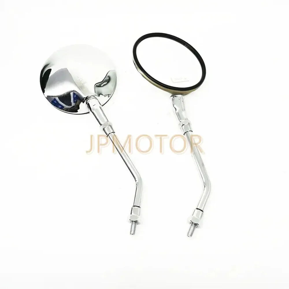 Universal Motorcycle Mirror Rear View Mirrors For Motorcycle Chrome Mirrors With E-mark