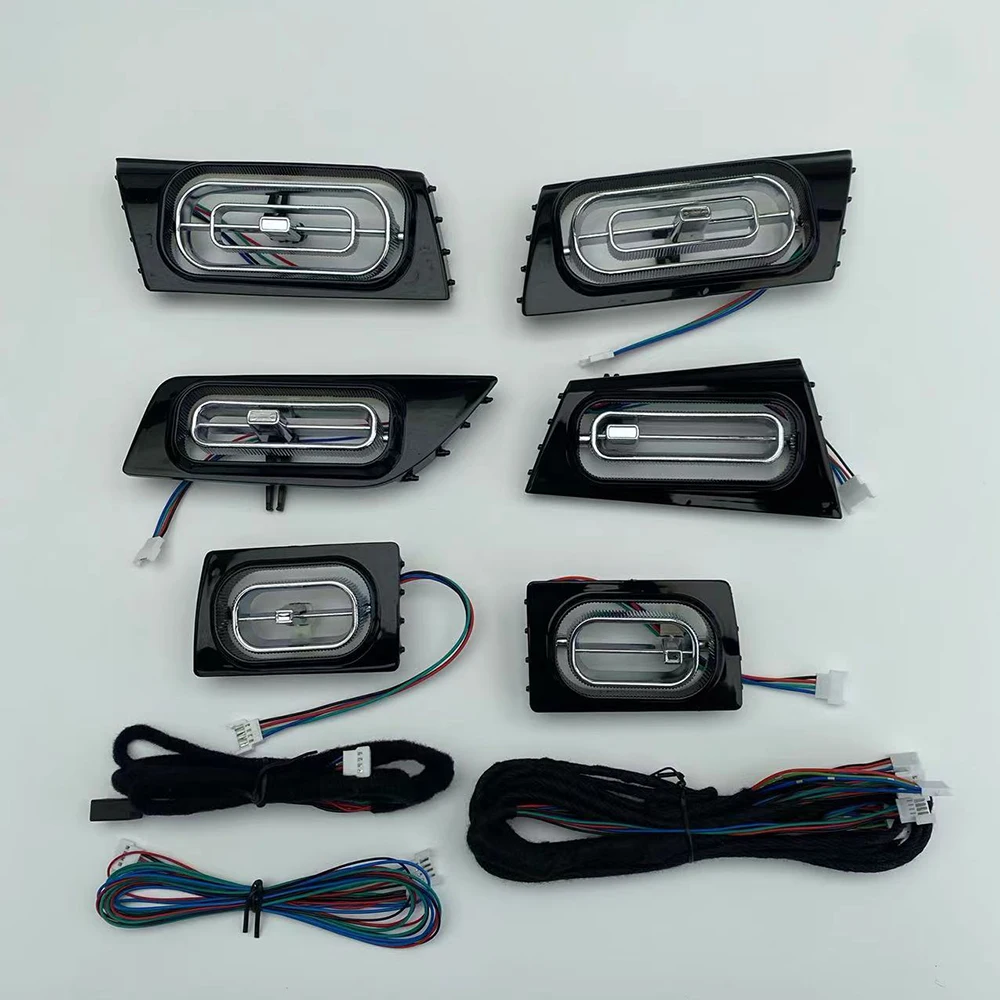 LED ambient light vents For BMW 5 Series G30 G38 6 Series GT 2020 2021 2022 Car Air Conditioning Ambient Light