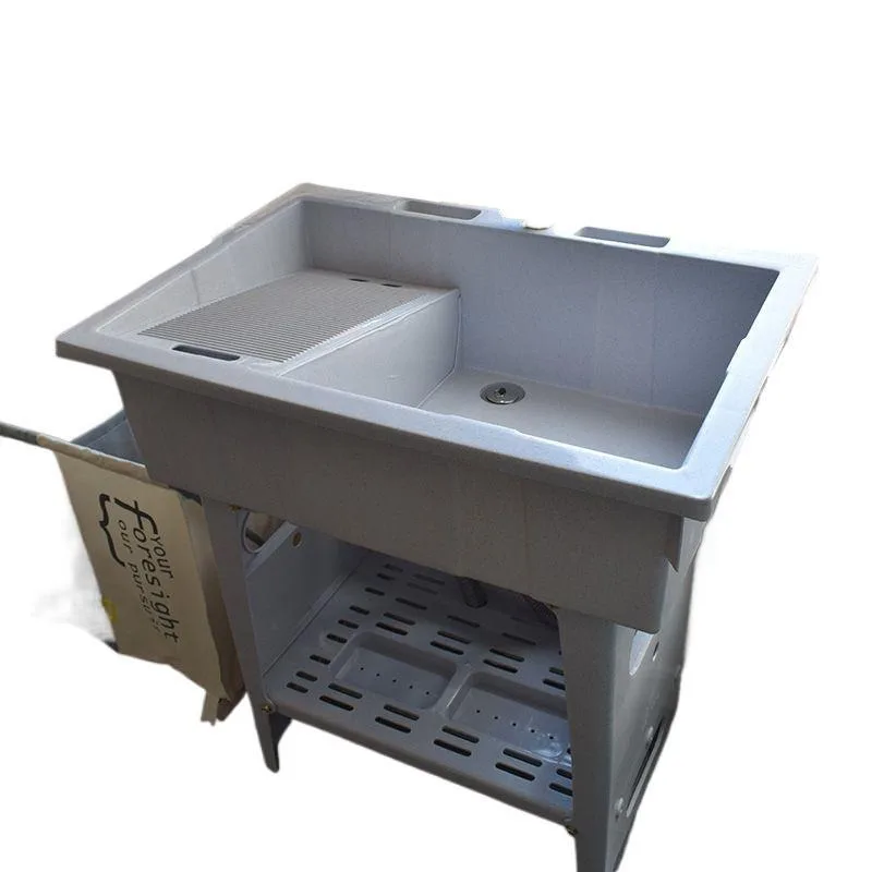 Plastic Laundry Pool Balcony Laundry Cabinet, Bathroom Cabinet Bathroom Cabinet Sink Sink Laundry Basin
