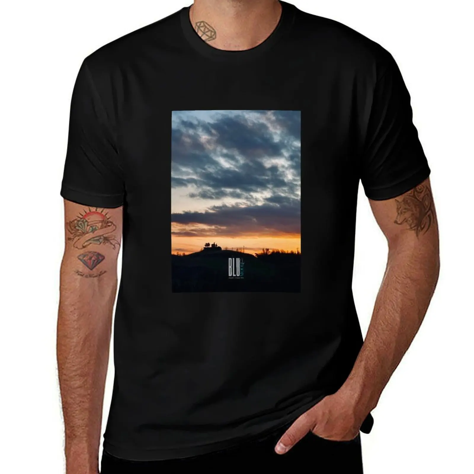 

The Echo of Dying Day - SunsetCloud #04 T-Shirt boys whites summer 2025 essential t shirt customs mens t shirt