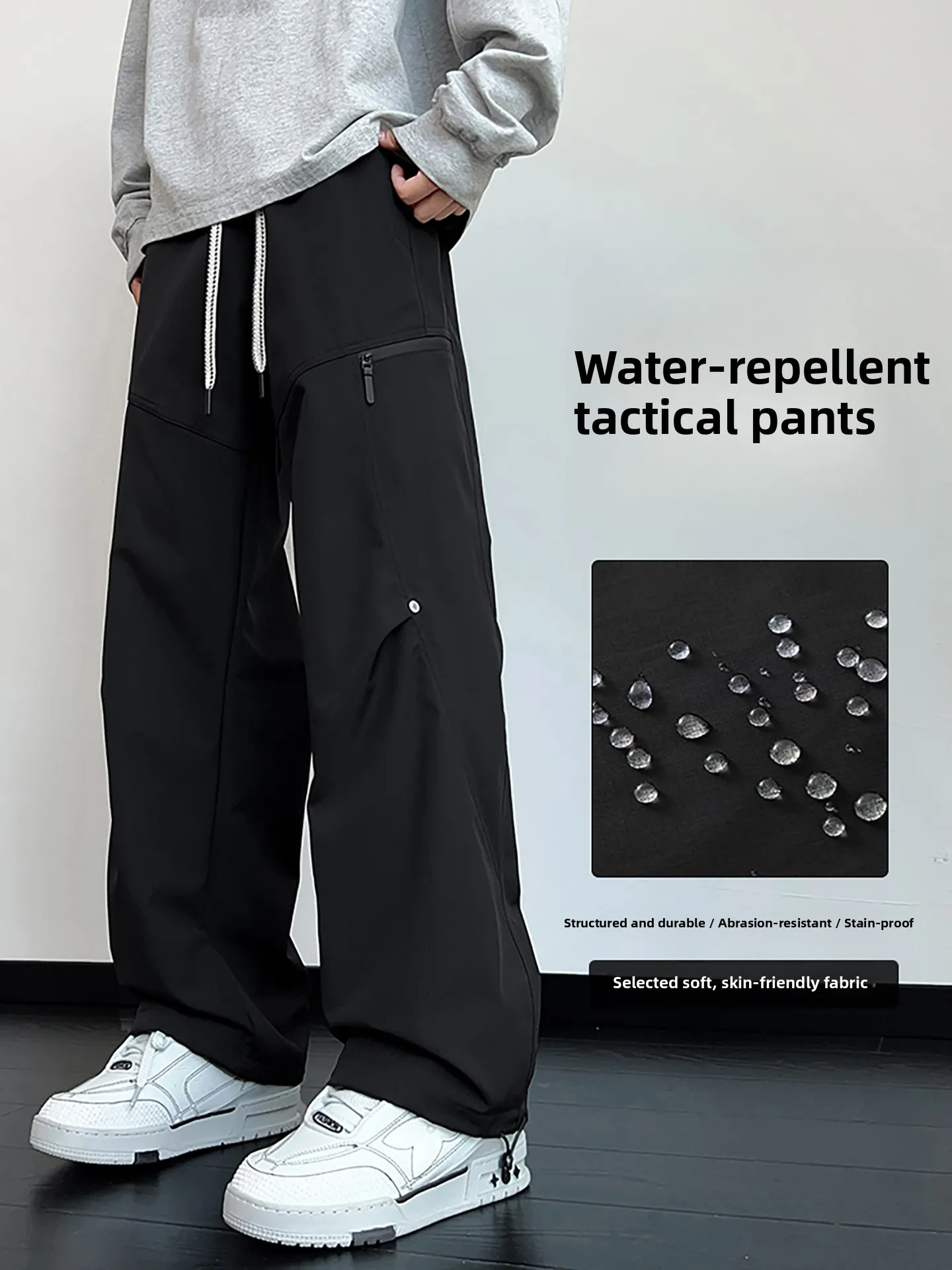 

Мужские повседневные брюки TUCANO American Style Workwear: прямые, водонепроницаемые, для активного отдыха, весна-лето