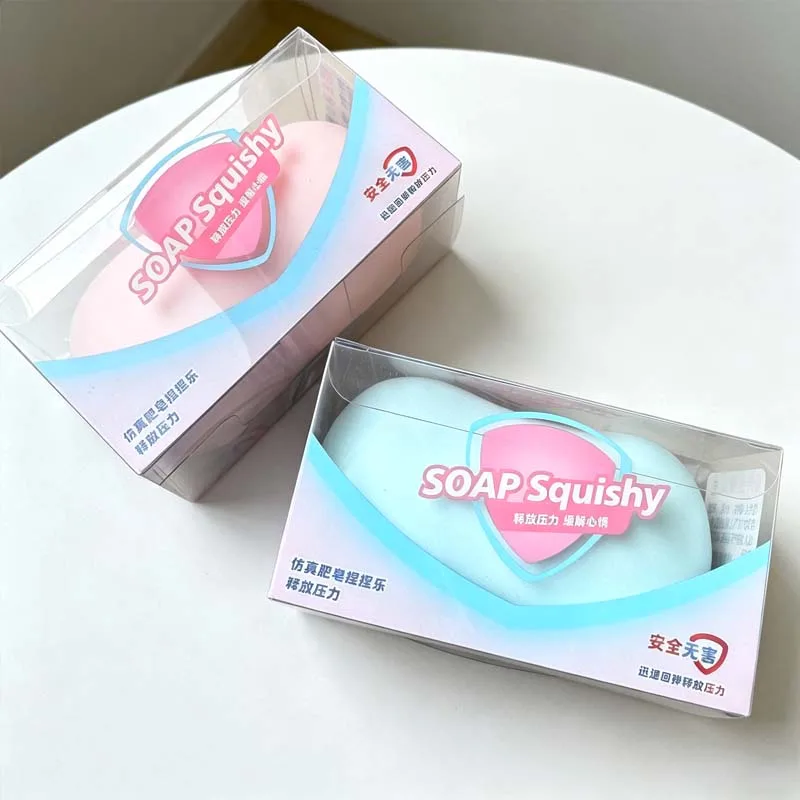 Soft Squishy Soap Alleviate Stress Fidget Toy Crunchy Squeeze Handmade Ball Filled  Anti Stress Toys Relieve Anxiety for Adults