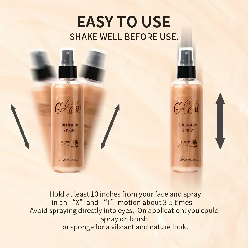 きらめくホログラフィックパウダー,きらびやかな液体スプレー,ボディ,ヘアウェア,ホリデーパーティー,長持ち