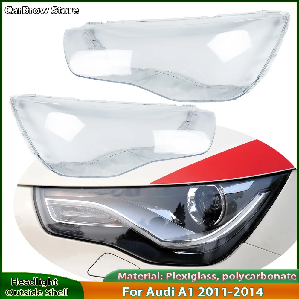 

Headlamp Bulb Lens Protector For Audi A1 2011 to 2014 Automotive Transparent Headlight Assembly Housing