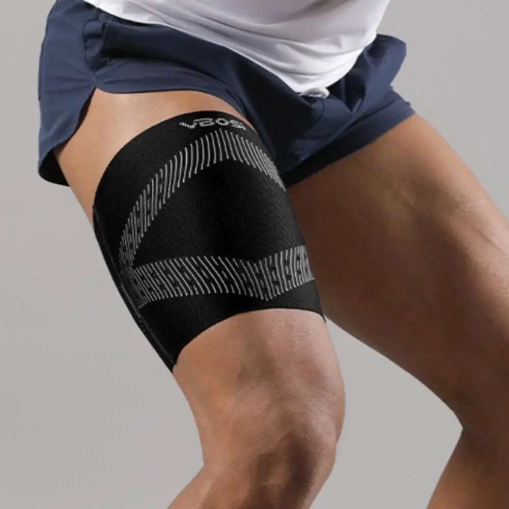Anti-Chafing Thin & Light Leg Guards Breathable Compression Leg Support Elastic Durable Upper Leg Sleeves Sports