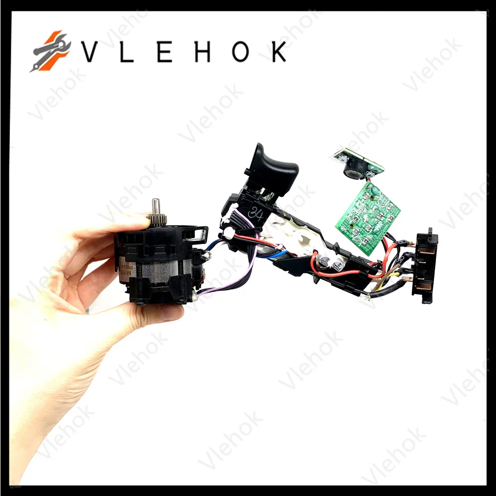 DC 18V Motor and Switch For Dewalt DCD796 DCD791 Power Tool Accessories Electric tools part