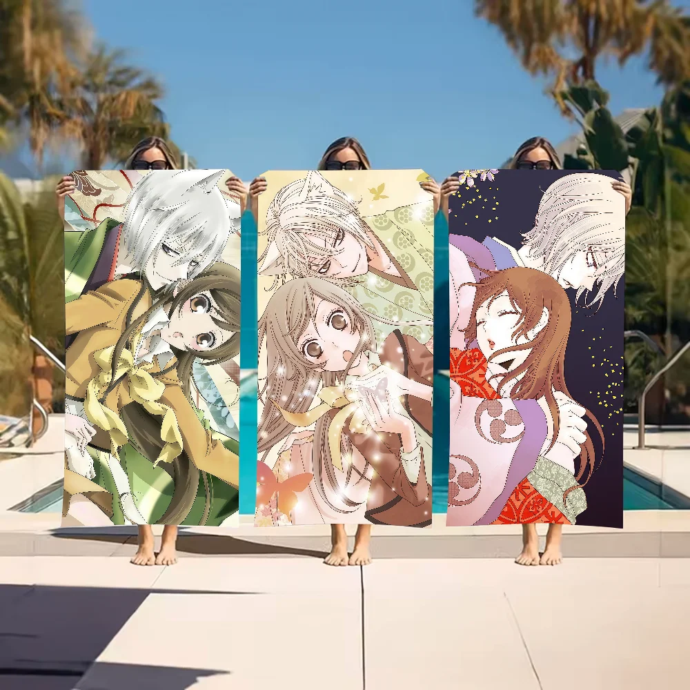 Anime K-Kamisama Kiss-S Towel Sports Quick Dry Travel Camping Gear Sandproof Soft Light Large Beach Towel