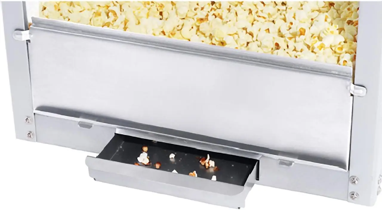 Pipoca do Norte Preta 8 onças. Parte superior da máquina de pipoca estilo cinema Ounce Foundation