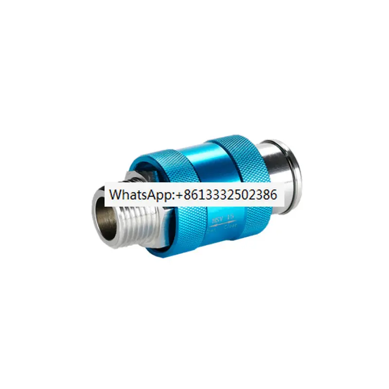 

5 pieces Hand slide valve exhaust valve hand push valve sliding switch HSV-06 08 10 15 20 25 pneumatic component accessories