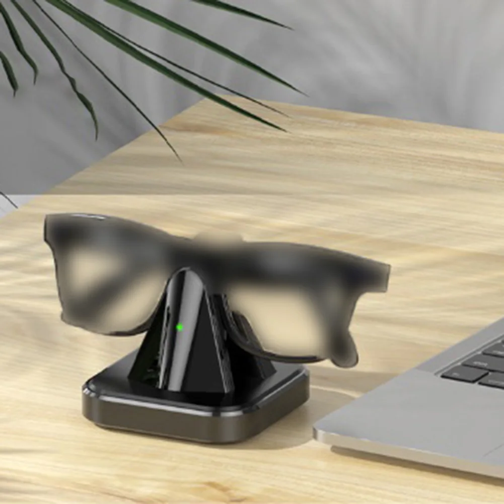 Charging Dock For Ray-Ban Smart Glasses Stable Support Portable Travel Charger Station Type-C Adapter LED Indicator Tool ﻿