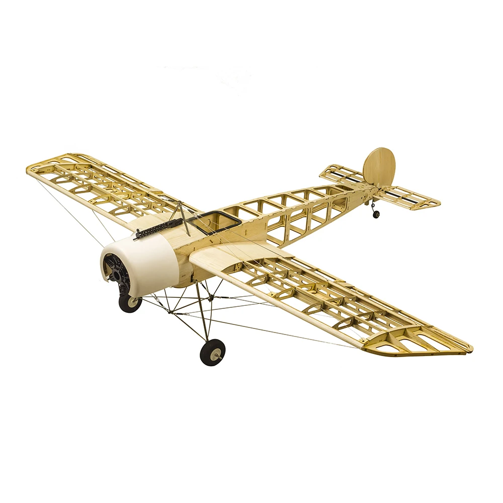 

XAERO 1,5 м Fokker E.III винтажный комплект радиоуправляемого самолета из аутентичного бальзового дерева, копия истребителей WWI с тканевым покрытием