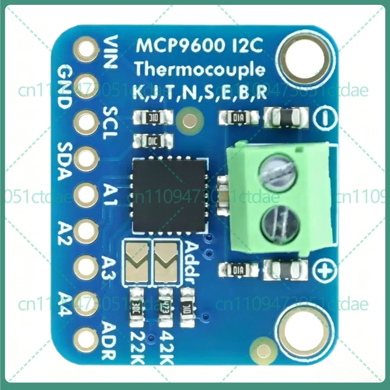 1-2pcs For 4101 Adafruit MCP9600 Sensor Signal Conditioner Evaluation Board I2C Thermocouple Amplifier Breakout