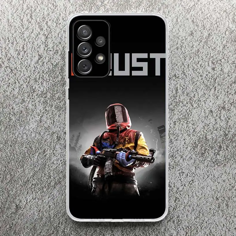 Shooting Rust Game Phone Case For Samsung Galaxy A15 A55 A14 A54 A13 A53 A12 A52S A25 A24 A35 A34 A23 A33 A22 A32 A04S A03S A05S