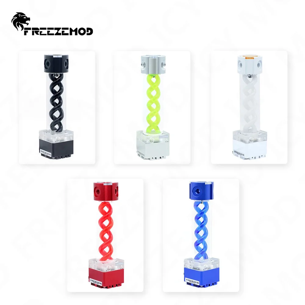 FREEZEMOD 25cm DDC Pump Water Tank RGB One-piece PWM Reservoir 4Meters Flow 800L/H Liquid Cooling Pump MOD Watercooler PUB-FS6MB