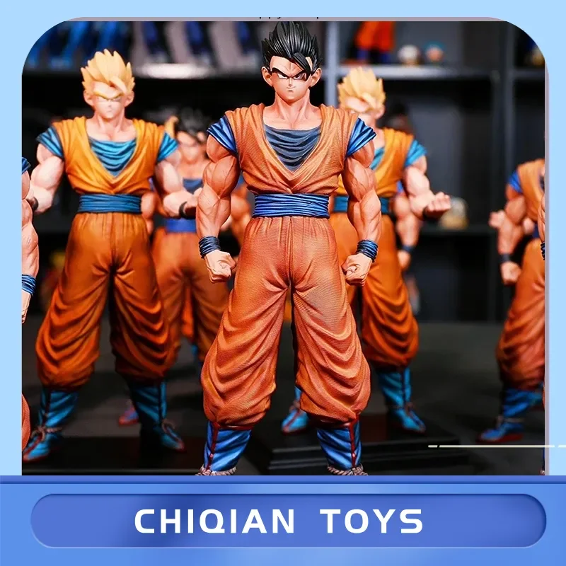لعبة دراغون بول سوبر سايان 2 جوهان عمل الشكل 30 سنتيمتر الدائمة تشكل أنيمي تمثال لسطح المكتب الديكور تحصيل هدية