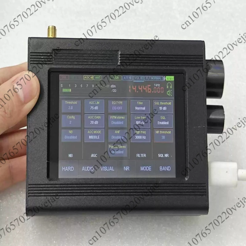 

Программное обеспечение для радиоприемников Malahit 1.10D 50K-2Ghz Malachite Radio Update Software Malahit DSP SDR Receiver/3.5 " LCD/Аккумулятор/Динамик/Металлический корпус